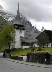Gsteig Yoder Chapel, Gstaad, Bern, Switzerland